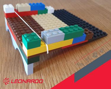 Photos of the lego paper plane launcher