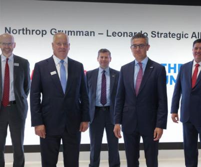 Leonardo and Northrop Grumman executives announce their strategic alliance