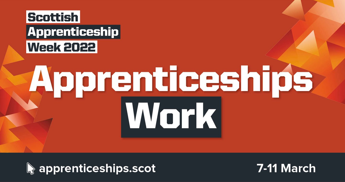Scottish Apprenticeships Week 2022 logo