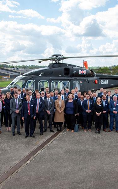 Helicopters social value event