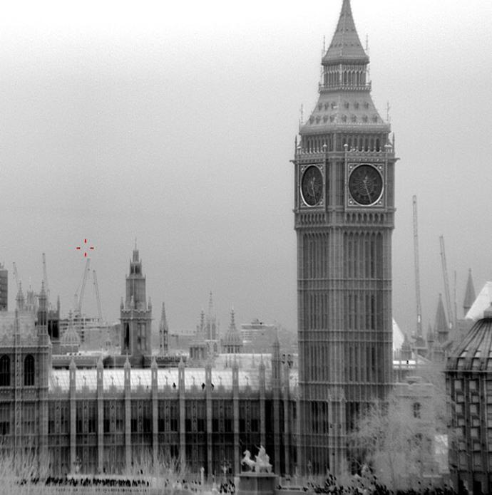 Thermal Imaging picture of Big Ben 